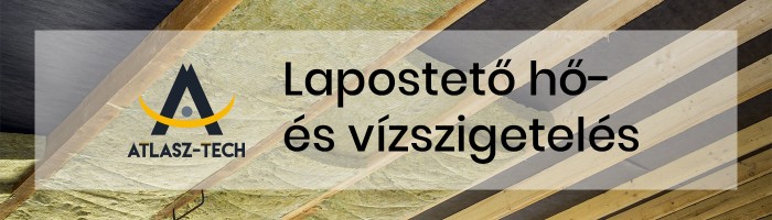 Lapostető hő- és vízszigetelés
